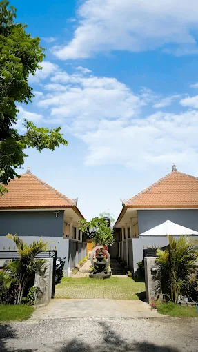 Garden-facing terrace ideal for relaxation