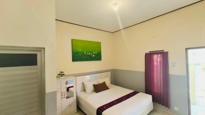 Double Room with Balcony and Garden View